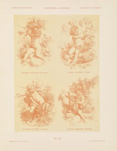 Allegorien und Embleme Vol. I Pl.024 av Albert Ilg