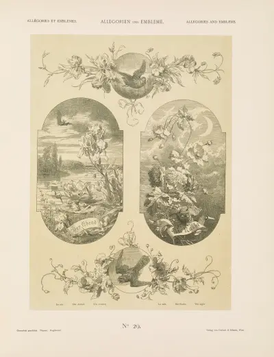 Allegorien und Embleme Vol. I Pl.031 av Albert Ilg