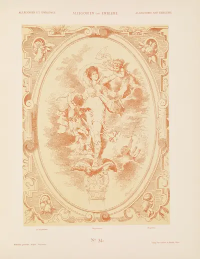 Allegorien und Embleme Vol. I Pl.036 av Albert Ilg