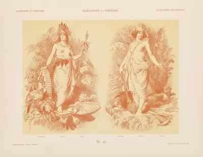 Allegorien und Embleme Vol. I Pl.044 av Albert Ilg