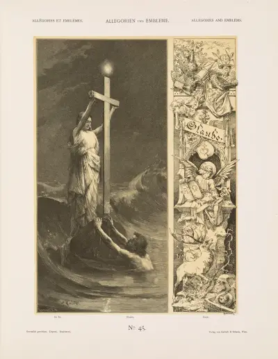 Allegorien und Embleme Vol. I Pl.048 av Albert Ilg