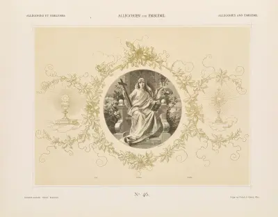 Allegorien und Embleme Vol. I Pl.049 av Albert Ilg