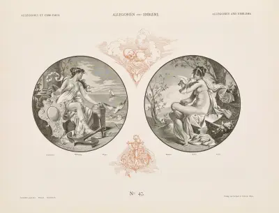 Allegorien und Embleme Vol. I Pl.050 av Albert Ilg