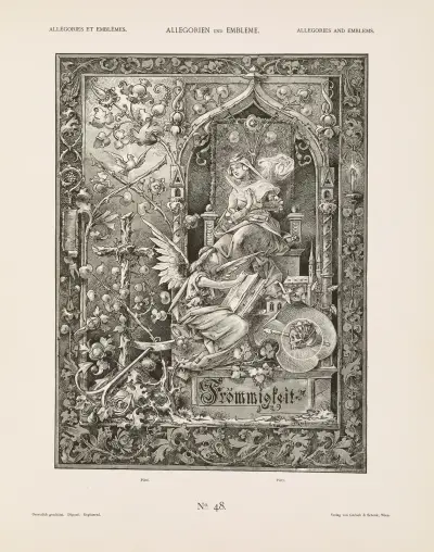 Allegorien und Embleme Vol. I Pl.051 av Albert Ilg