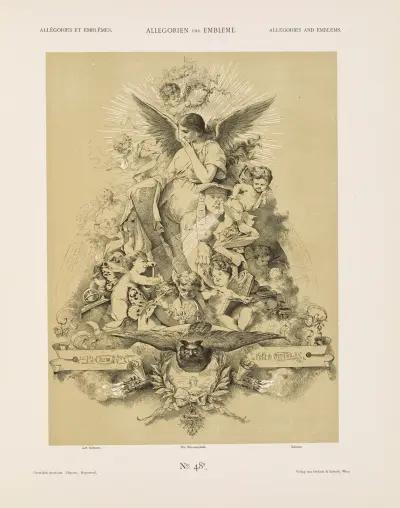 Allegorien und Embleme Vol. I Pl.052 av Albert Ilg