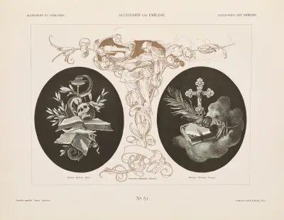 Allegorien und Embleme Vol. I Pl.055 av Albert Ilg