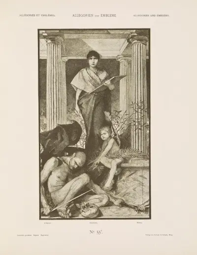 Allegorien und Embleme Vol. I Pl.060 av Albert Ilg