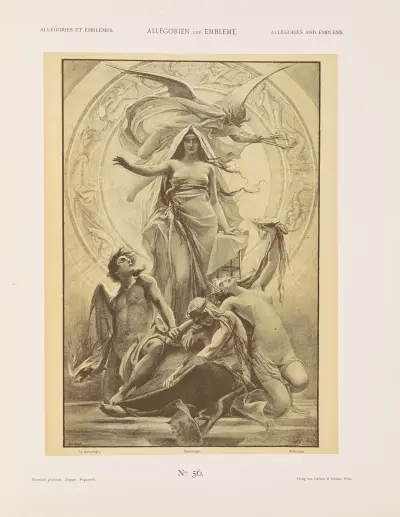 Allegorien und Embleme Vol. I Pl.061 av Albert Ilg
