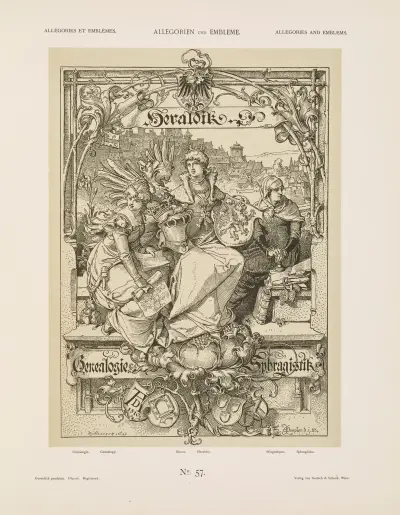 Allegorien und Embleme Vol. I Pl.063 av Albert Ilg