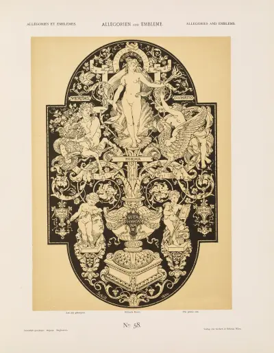 Allegorien und Embleme Vol. I Pl.064 av Albert Ilg