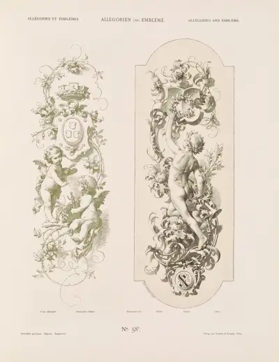 Allegorien und Embleme Vol. I Pl.065 av Albert Ilg