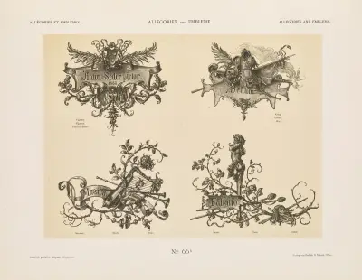 Allegorien und Embleme Vol. I Pl.076 av Albert Ilg