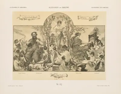 Allegorien und Embleme Vol. I Pl.077 av Albert Ilg