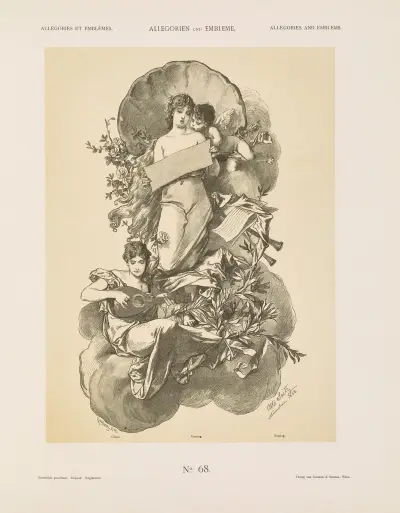 Allegorien und Embleme Vol. I Pl.078 av Albert Ilg