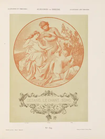 Allegorien und Embleme Vol. I Pl.079 av Albert Ilg
