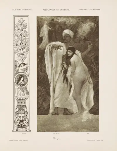 Allegorier och emblem Vol. I Pl.087 av Albert Ilg