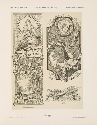 Allegorien und Embleme Vol. I Pl.092 av Albert Ilg
