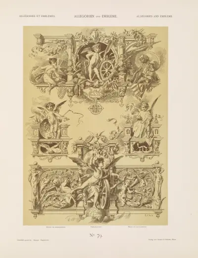 Allegorien und Embleme Vol. I Pl.094 av Albert Ilg