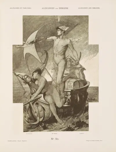 Allegorien und Embleme Vol. I Pl.096 av Albert Ilg