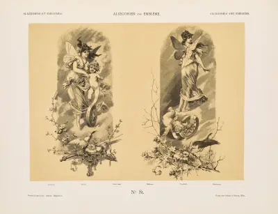 Allegorien und Embleme Vol. I Pl.097 av Albert Ilg