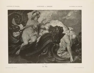 Allegorien und Embleme Vol. I Pl.106 av Albert Ilg