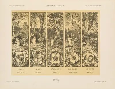 Allegorien und Embleme Vol. I Pl.111 av Albert Ilg