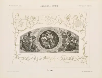 Allegorien und Embleme Vol. I Pl.112 av Albert Ilg