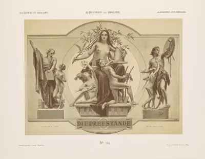 Allegorien und Embleme Vol. I Pl.117 av Albert Ilg