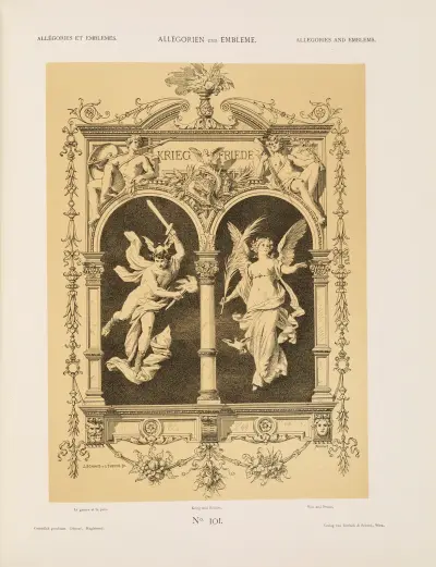 Allegorien und Embleme Vol. I Pl.119 av Albert Ilg