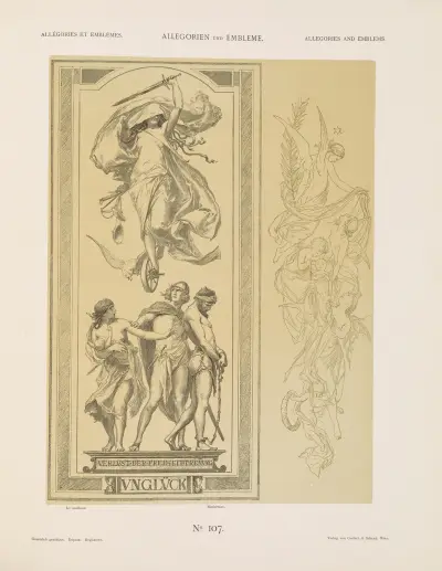 Allegorien und Embleme Vol. I Pl.125 av Albert Ilg