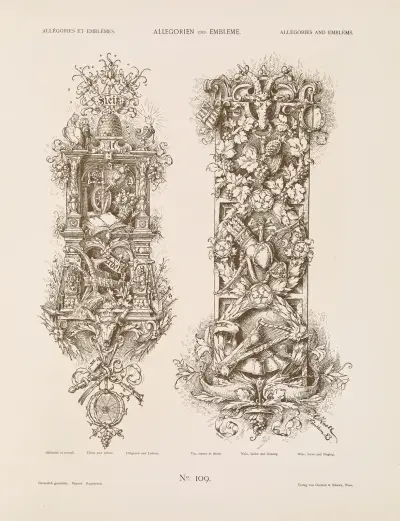 Allegorien und Embleme Vol. I Pl.128 av Albert Ilg