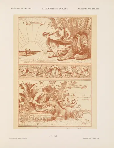 Allegorien und Embleme Vol. I Pl.129 av Albert Ilg