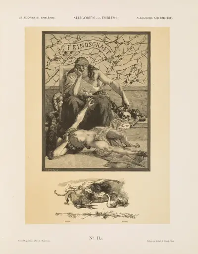 Allegorien und Embleme Vol. I Pl.136 av Albert Ilg
