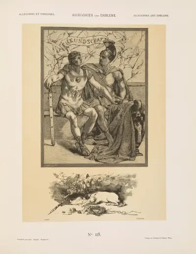 Allegorien und Embleme Vol. I Pl.137 av Albert Ilg