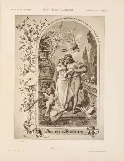 Allegorien und Embleme Vol. I Pl.142 av Albert Ilg
