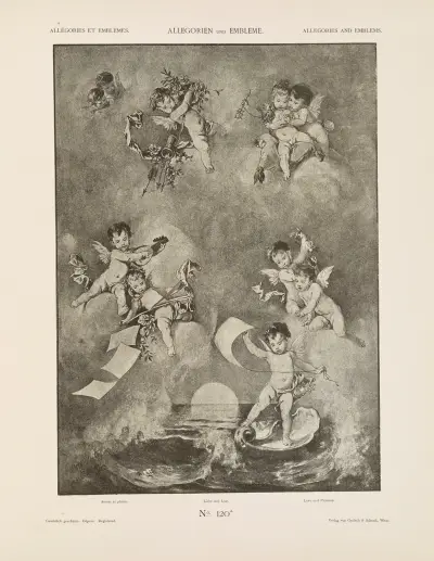 Allegorien und Embleme Vol. I Pl.144 av Albert Ilg