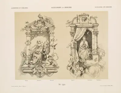 Allegorien und Embleme Vol. I Pl.154 av Albert Ilg