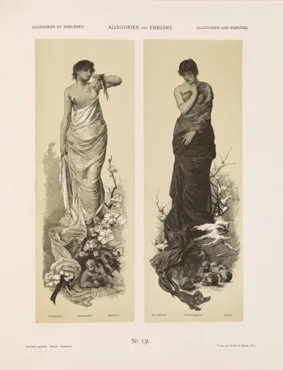 Allegorien und Embleme Vol. I Pl.155 av Albert Ilg