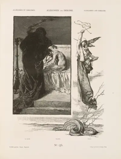 Allegorien und Embleme Vol. I Pl.161 av Albert Ilg