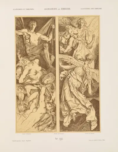 Allegorien und Embleme Vol. I Pl.162 av Albert Ilg