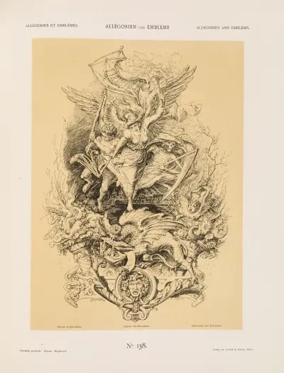 Allegorien und Embleme Vol. I Pl.163 av Albert Ilg
