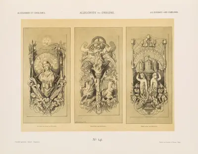 Allegorien und Embleme Vol. I Pl.166 av Albert Ilg