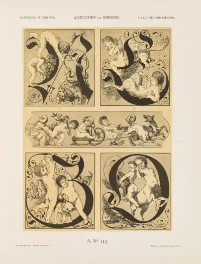 Allegorien und Embleme Vol. I Pl.168 av Albert Ilg