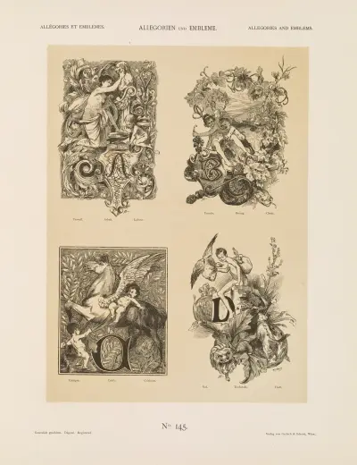 Allegorien und Embleme Vol. I Pl.170 av Albert Ilg