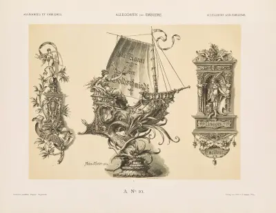 Allegorien und Embleme Vol. II Pl.011 av Albert Ilg