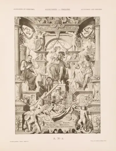 Allegorien und Embleme Vol. II Pl.012 av Albert Ilg