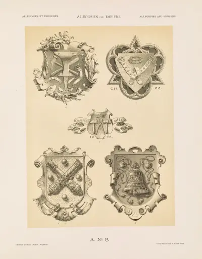 Allegorien und Embleme Vol. II Pl.016 av Albert Ilg
