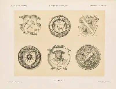 Allegorien und Embleme Vol. II Pl.023 av Albert Ilg