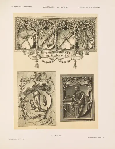 Allegorien und Embleme Vol. II Pl.024 av Albert Ilg