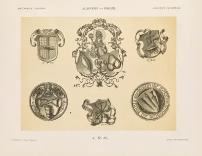Allegorien und Embleme Vol. II Pl.028 av Albert Ilg